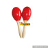 Wholesale baby musical noise makers wooden egg shaker best sale children wooden egg shaker W07I056