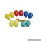 Wholesale baby mini wooden musical egg shakers promotion wooden musical egg shakers for kids W07I080