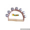 Wholesale educational toy toddlers hand musical bells top promotional kids wooden musical bells W07I090