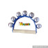 Wholesale baby musical instruments wooden handbells top sale toddlers wooden cartoon handbells W07I092