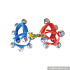 Wholesale musical instruments baby shaking wrist bell top fashion christams kids wrist bell for sale W07I100