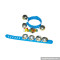 Wholesale baby musical instrument plastic tambourine headless best kids toy tambourine headless W07I105