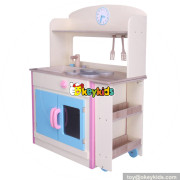 wholesale new fashion wooden children kitchen set for sale educational toys wooden baby kitchen set W10C275
