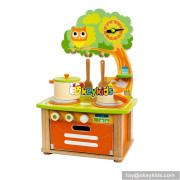 Wholesale lovely style wooden children kitchen toy funny wooden children kitchen toy W10C315