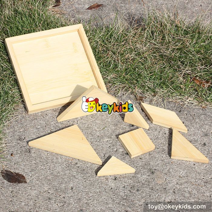 Wood geometrical toy