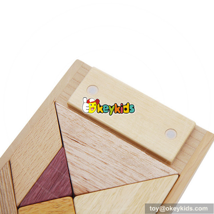 wooden children tangram