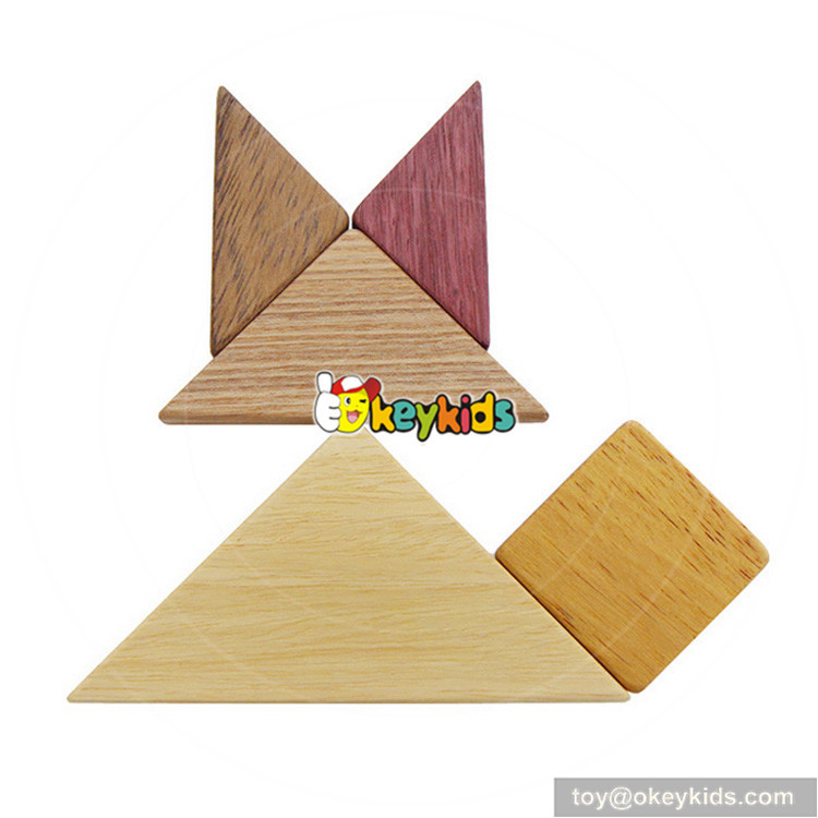 wooden children tangram