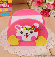 wholesale high quality wooden kids cute piggy bank W02A022