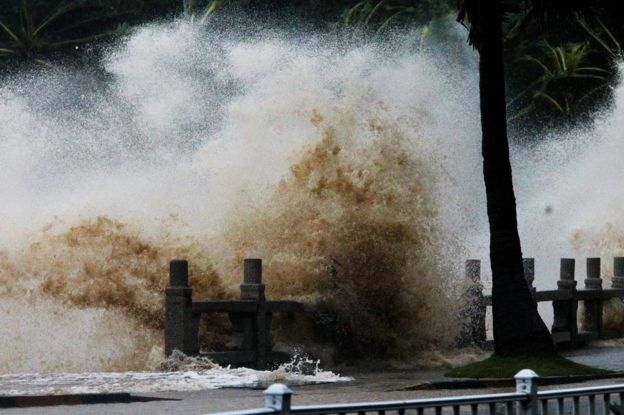 Typhoon Hato: Twelve killed as storm sweeps south China