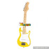 wholesale high quality kids wooden toy guitar cheap children wooden toy guitar W07H004