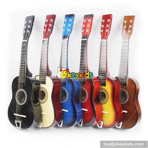 wholesale europe unique style wooden children's guitar W07H025