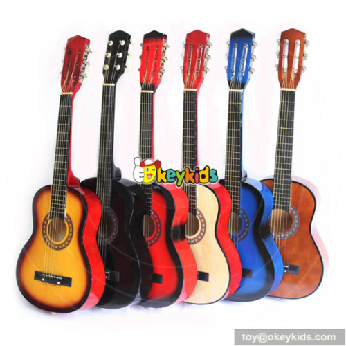 wholesale europe unique style wooden children's guitar W07H025