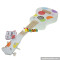 wholesale cartoon wooden guitar toy for children europe style baby wooden toy guitar W07H031
