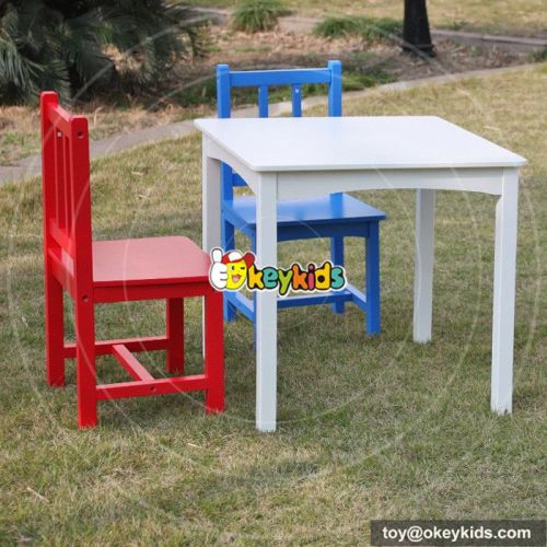 Wholesale high quality wooden kids table and chairs W08G223
