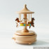 high quality handmade waterwheel wooden music box for kids  W07B038