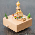 new design europe wooden baby music box for sale W07B041