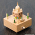 hot sale cartoon educational toys wooden music boxes for children W07B045