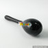 Wholesale high quality wooden black maracas toy for children W07I125