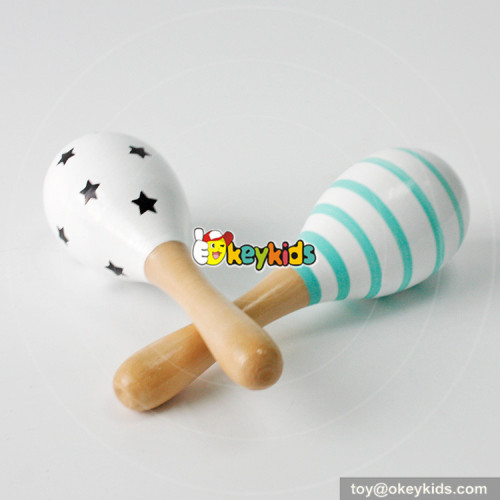 most popular musical early learning wooden sand ball toy W07I128