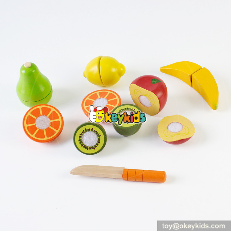 wooden cutting fruits toy
