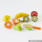 most popular wooden cutting fruits toys for hand skill training W10B193
