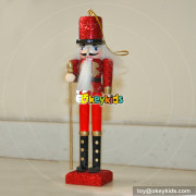 wholesale high quality wooden baby christmas nutcracker soldier for sale W02A007A