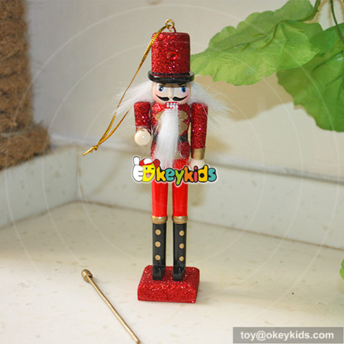 wholesale high quality wooden baby christmas nutcracker soldier for sale W02A007A
