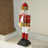 wholesale high quality wooden toys children like large christmas nutcrackers W02A010A