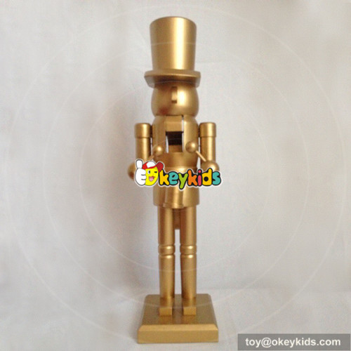 wholesale most popular wooden kids nutcracker toy for funny W02A072A