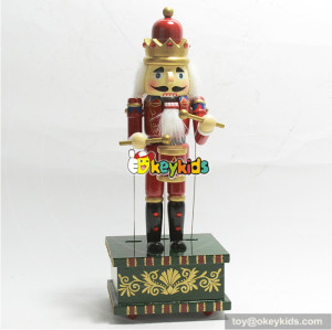 most popular children gift wooden nutcracker christmas decorations W02A211