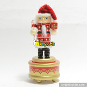 top quality silver color wooden nutcracker for dolls W02A216