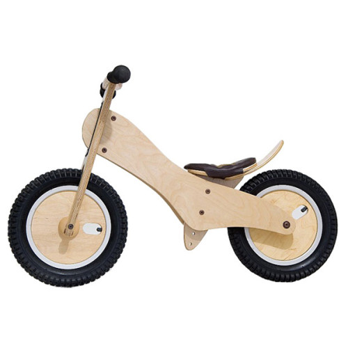 Wholesale hottest sale kids wooden cartoon balance bike W16C059