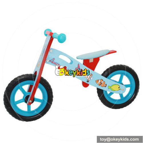 Wholesale new fashion design children wooden balance bike for sale W16C060