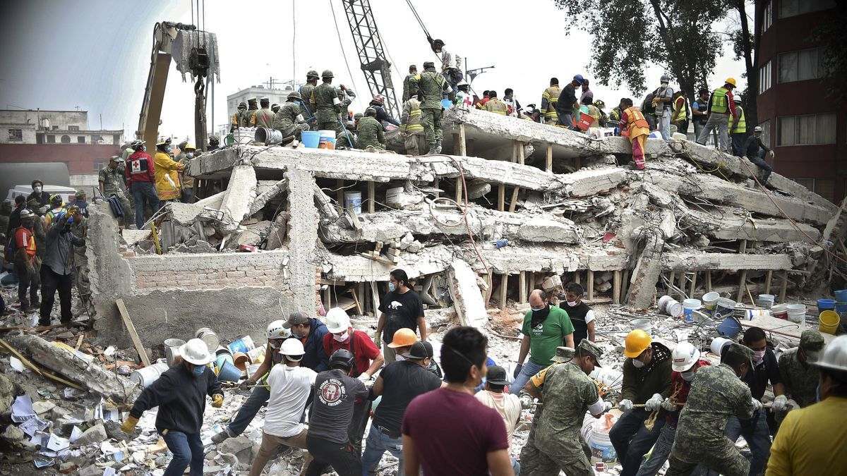 Blessing from China for Mexico earthquake.