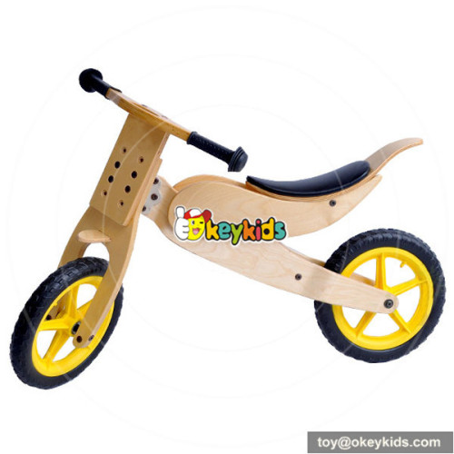Wholesale top fashion wooden indoor balance bike for kids W16C073