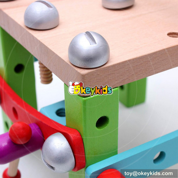 wooden screws nut toys