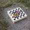 wholesale most popular multi-function children wooden chess board W11A048