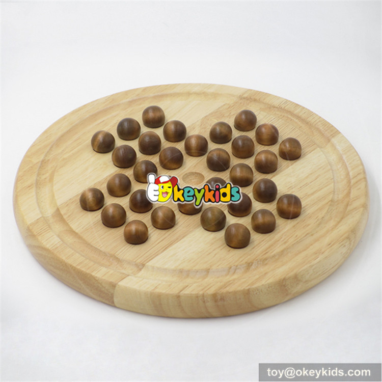 wooden checkers set