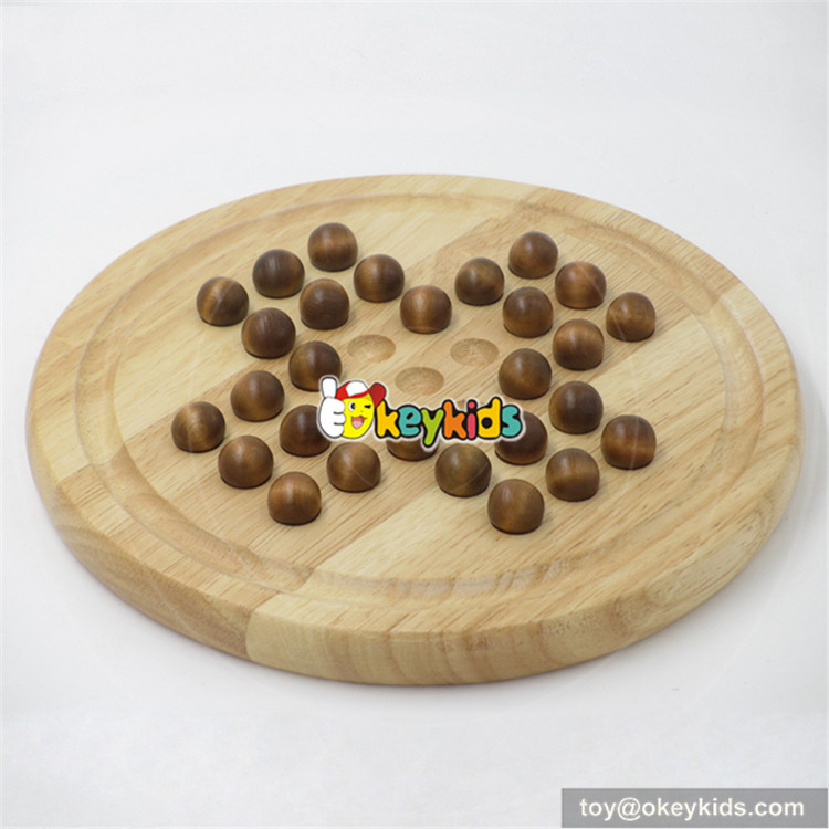 wooden checkers set