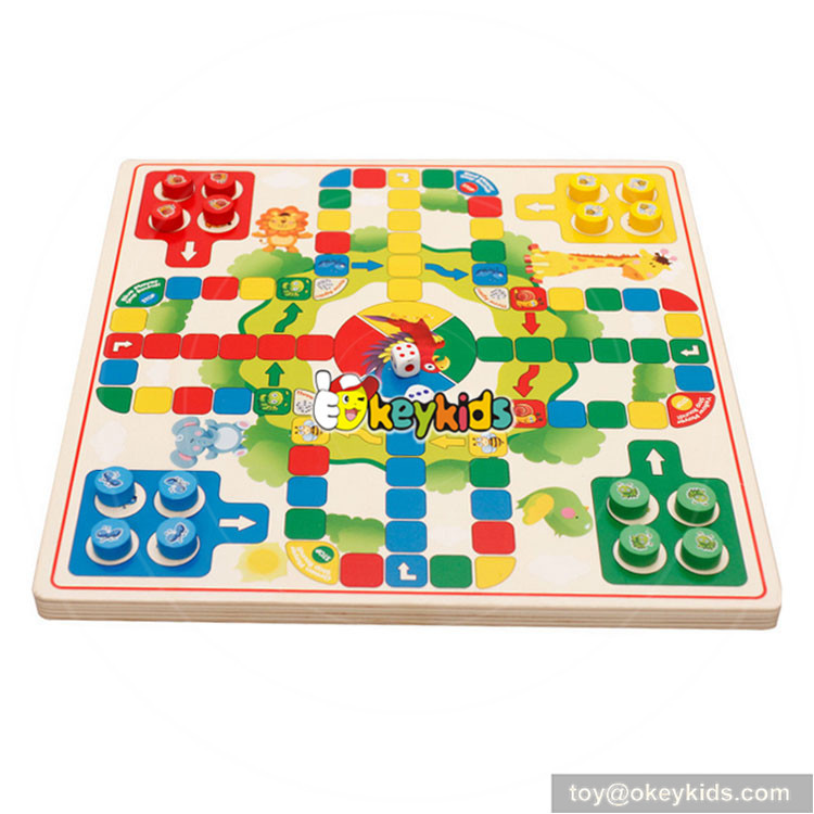 wooden toy checkers