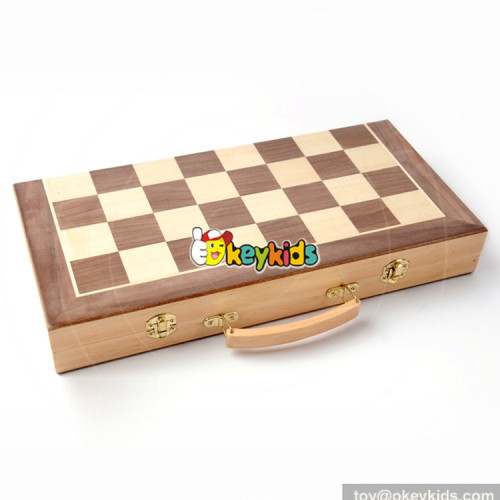 Wholesale hot sale educational chess game wooden board game W11A073