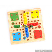 Wholesale unique style indoor wooden International Checkers games for adults W11A083
