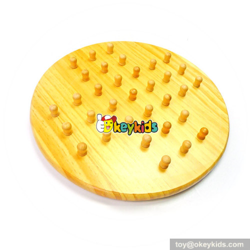 Wholesale most popular wooden cross and circle game for children W11A084