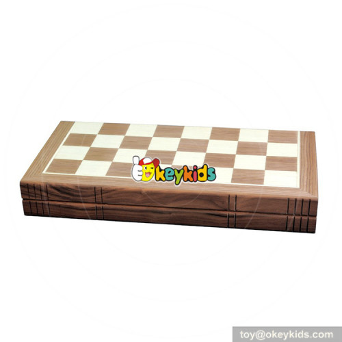 Wholesale creative customized wood international chess toy W11A086