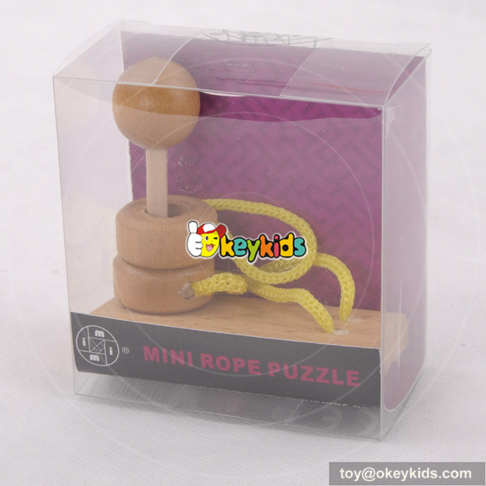 children rope puzzle toy