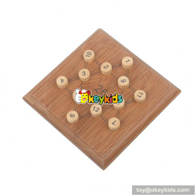 Wholesale intelligent game wooden math sudoku puzzles for children W11C045