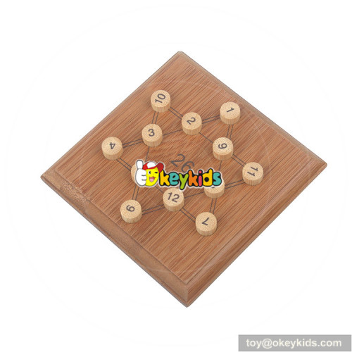 Wholesale creative style wooden beehive sudoku toy W11C047