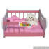 new design easy clean wooden luxury dog bed for gift W06F005A