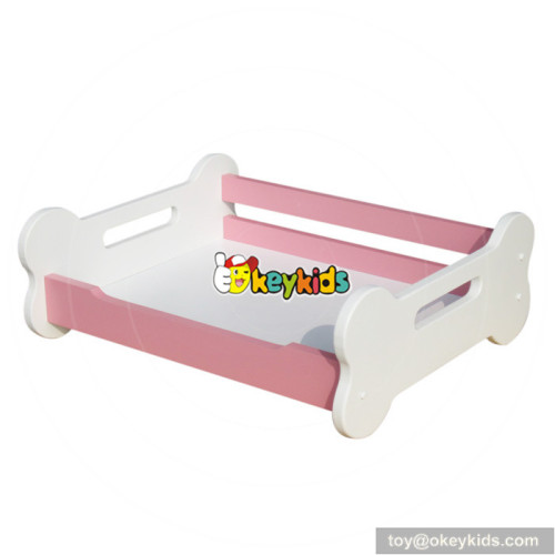 new popular kids wooden dog beds for sale W06F007B