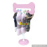 New products colorful clip pet clothes hanger at household W06F009A